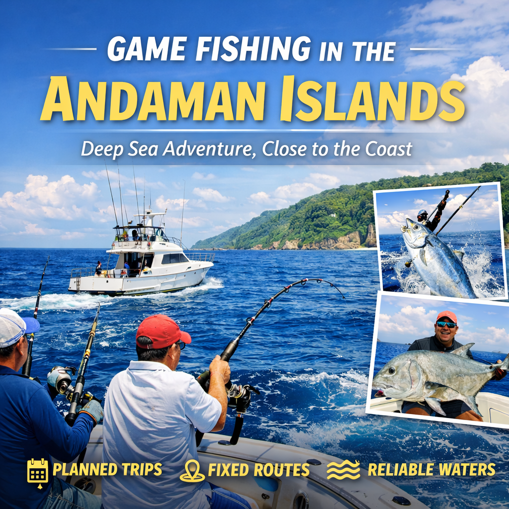 Game Fishing in Andaman | Deep Sea Fishing in Port Blair & Havelock
